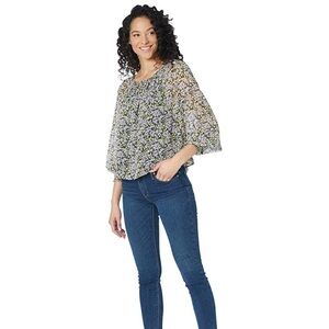 SANCTUARY Floral Top Blouse medium